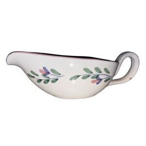 VTG Caleca Gravy Boat Pink Garland